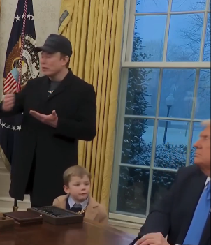 Imagem - Filho de Elon Musk manda Trump calar a boca; 'Você não é o presidente'