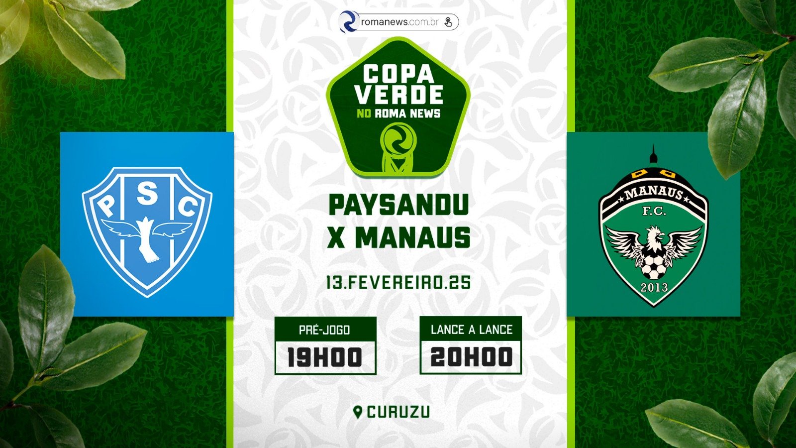 Imagem - Na estreia de Luizinho Lopes, Paysandu encara o Manaus pelas quartas da Copa Verde