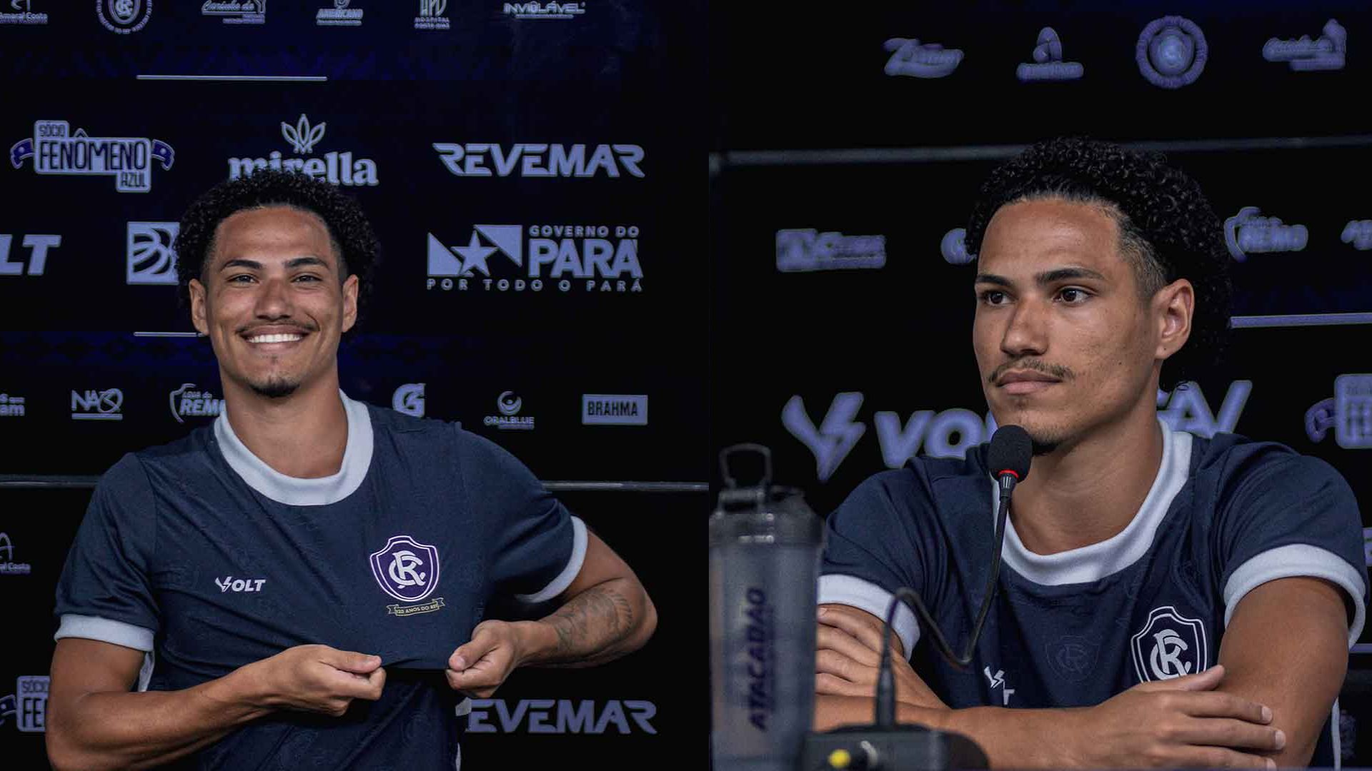 Imagem - Gabryel Martins é apresentado no Clube do Remo e fala sobre adaptação ao futebol brasileiro