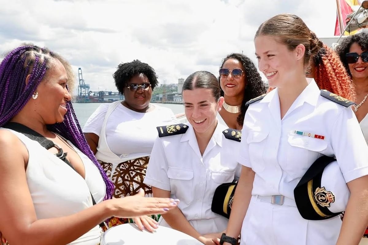 Imagem - Princesa da Espanha desembarca no Porto de Salvador para agenda oficial no Brasil