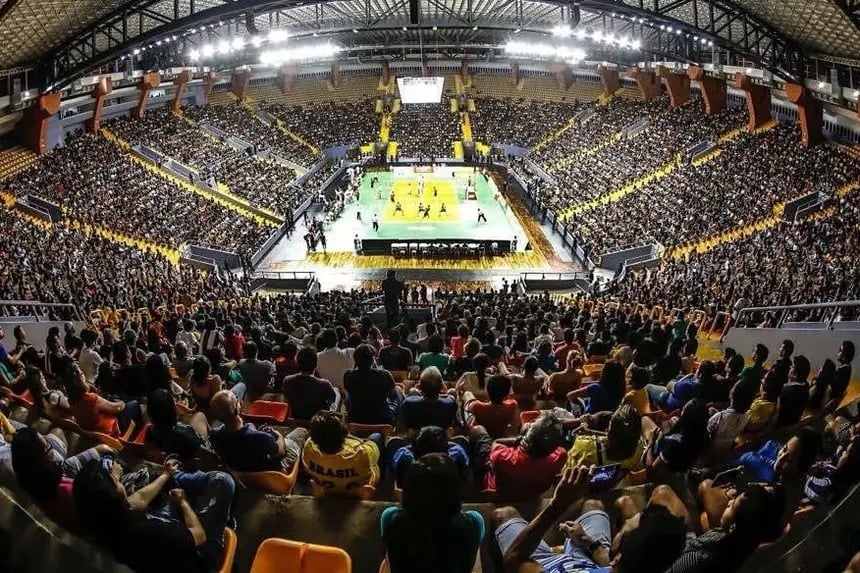 Imagem - Estrelas Mundiais do Vôlei disputam partida no Mangueirinho, em Belém