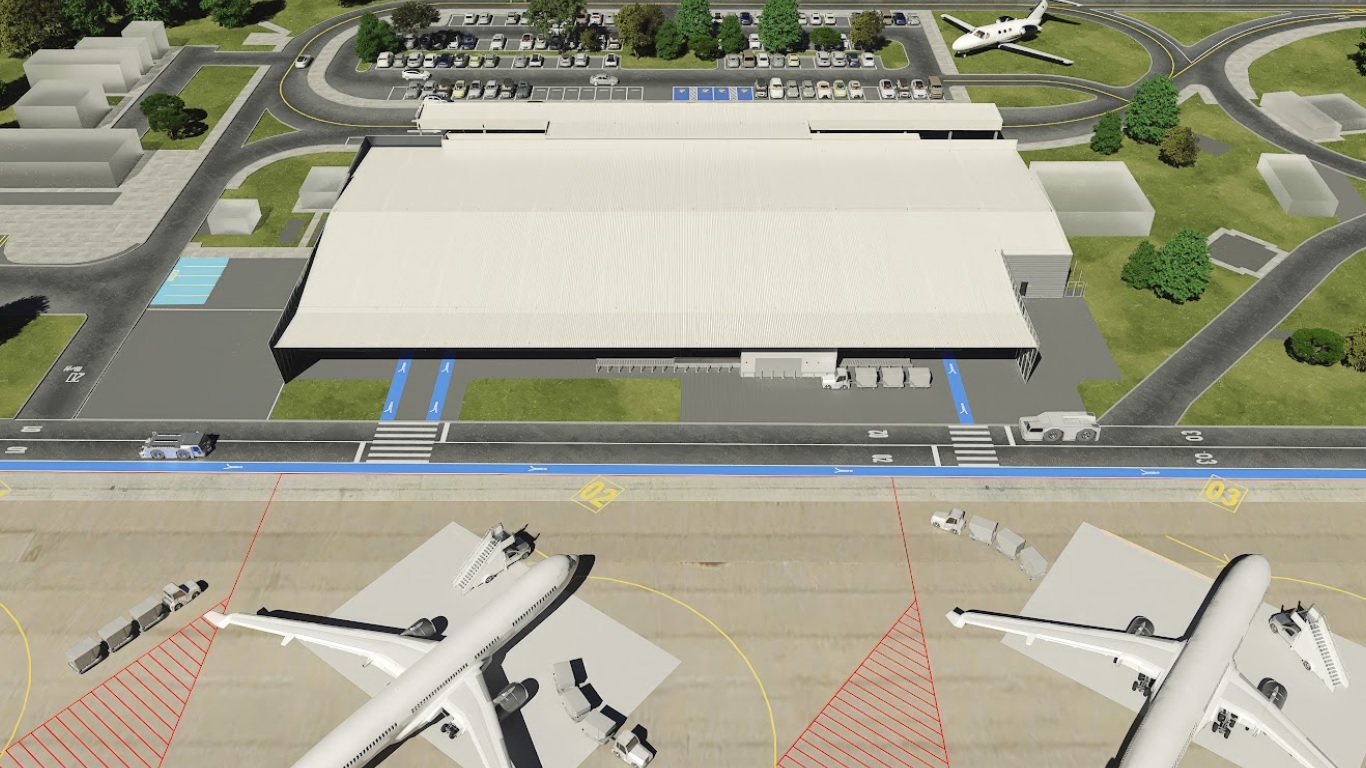 Projeto do Aeroporto de Carajás.