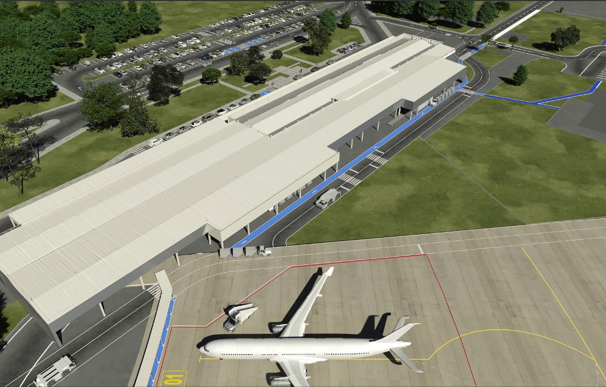 Projeto do Aeroporto de Santarém.