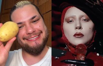 Artista plástico transforma batata e Lady Gaga e viraliza; assista