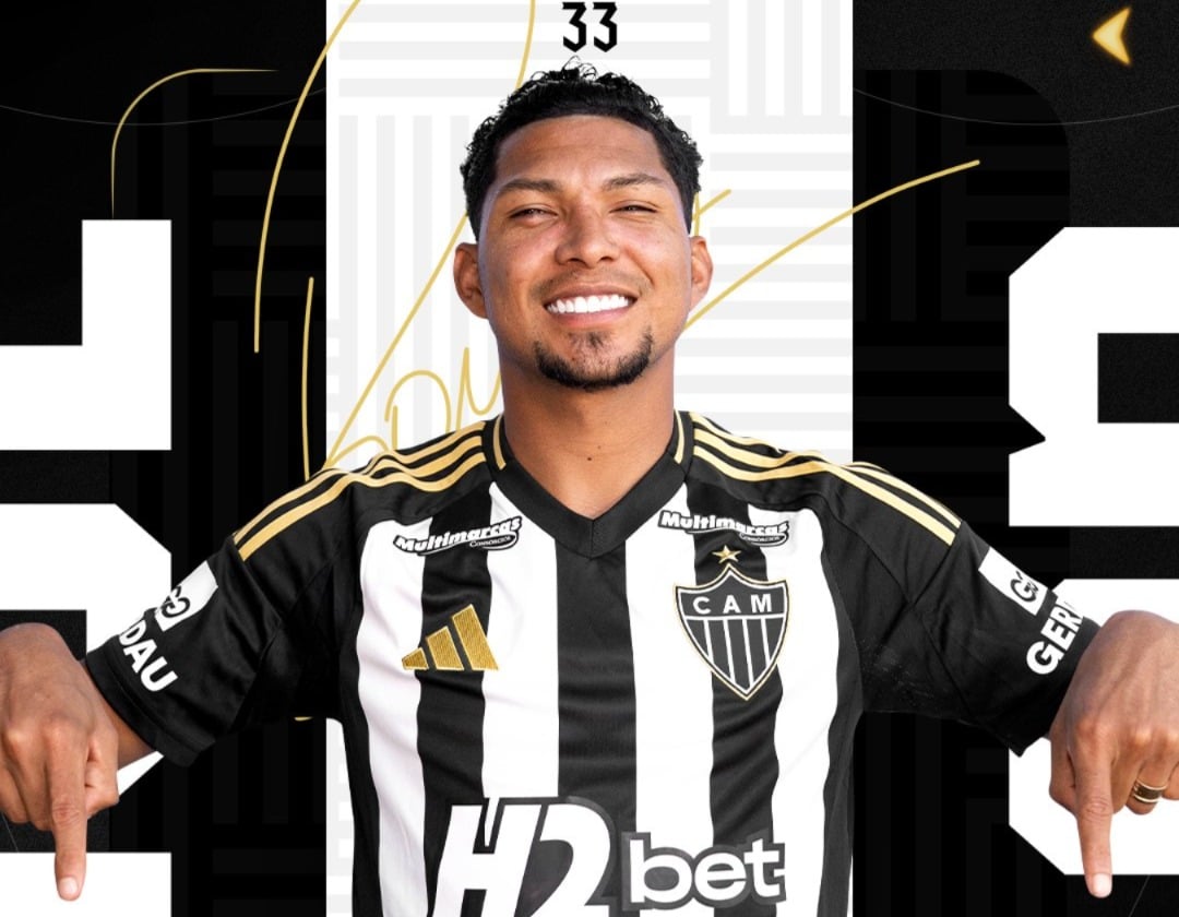 Rony marcou seu primeiro gol pelo Galo.