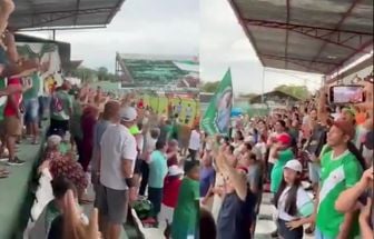 Torcida da Tuna celebra classificação na Copa do Brasil; assista