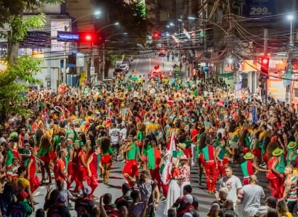 Ensaio da Escola de Samba Grande Rio,  no Rio de Janeiro