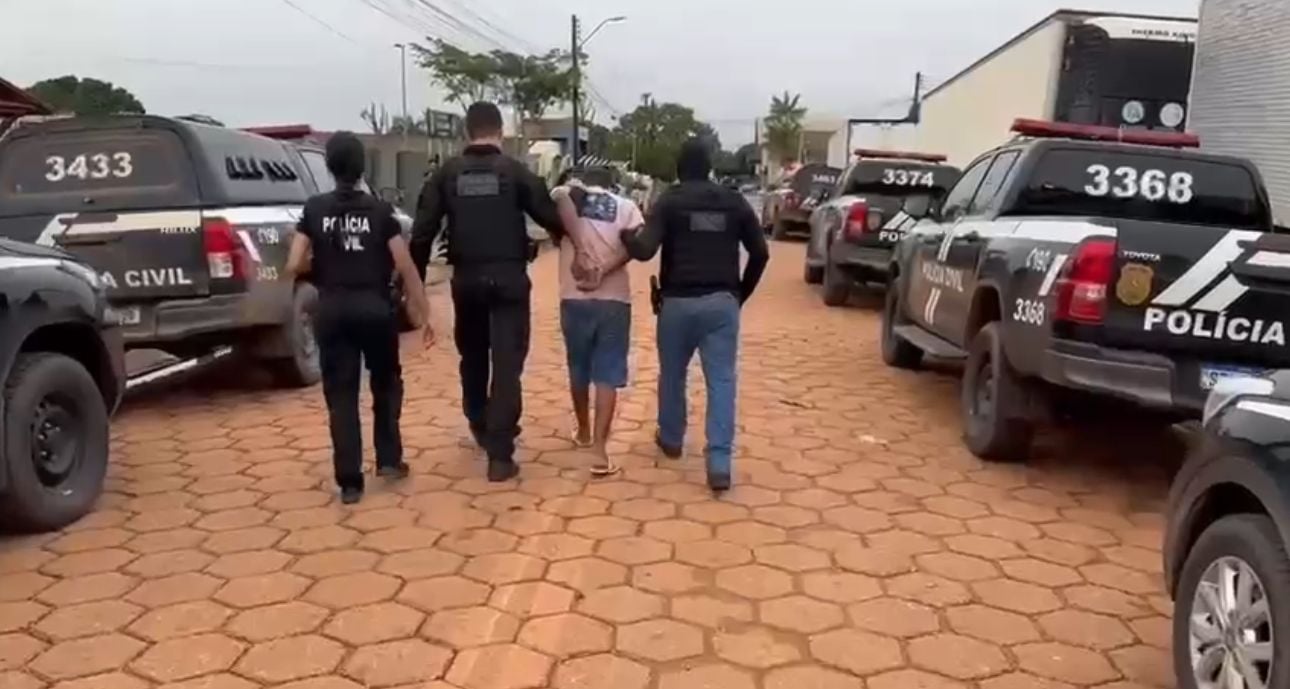 Imagem - Vídeo: líderes e tesoureira de facção criminosa são presos no Pará