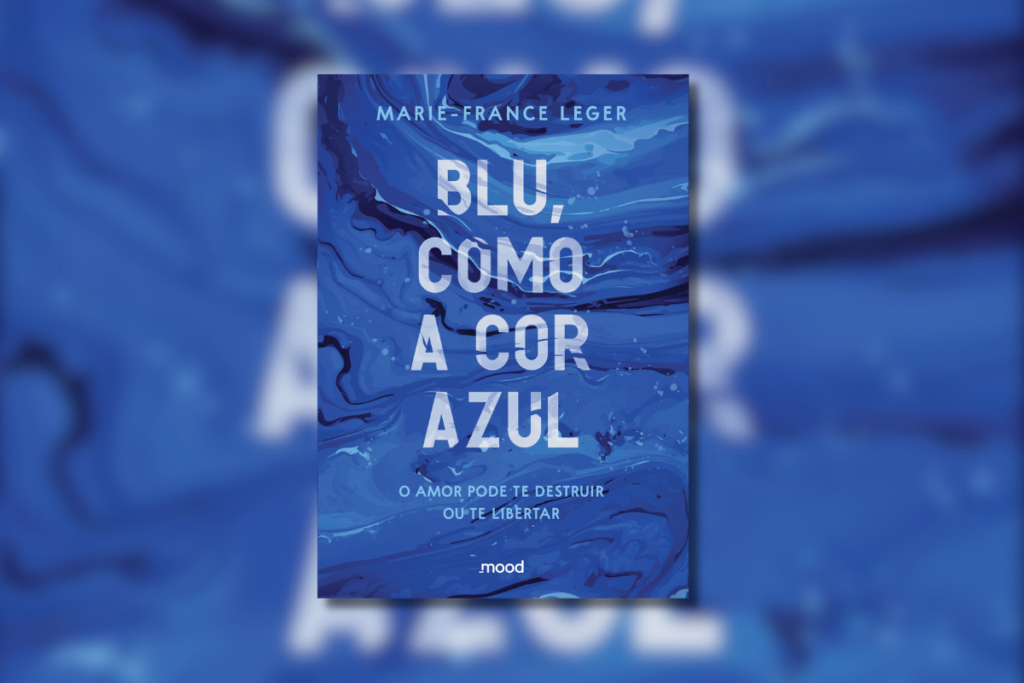 Em &#8216;Blu, como a cor azul&#8217;, Blu e Jace enfrentam traumas do passado para ficarem juntos (Imagem: Reprodução digital | Editora Mood)