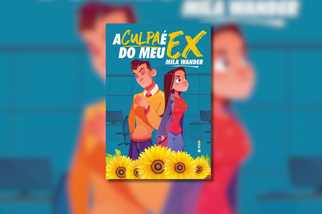 No livro &#8216;A culpa é do meu ex&#8217;, Brenda reencontra seu amor da juventude (Imagem: Reprodução digital | Editora Lucens)