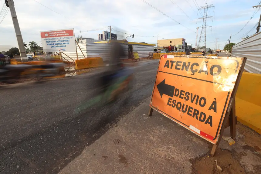 Remoção de passarela na BR-316 tem desvio no trânsito; veja por quanto tempo