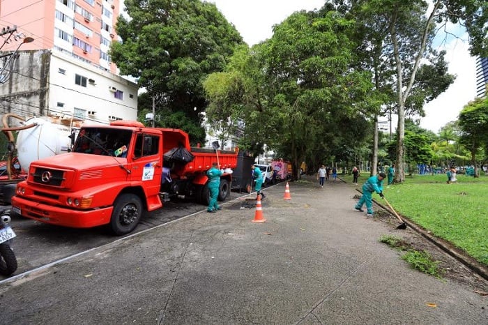 Serviço de limpeza urbana deverá ser intensificado em Belém