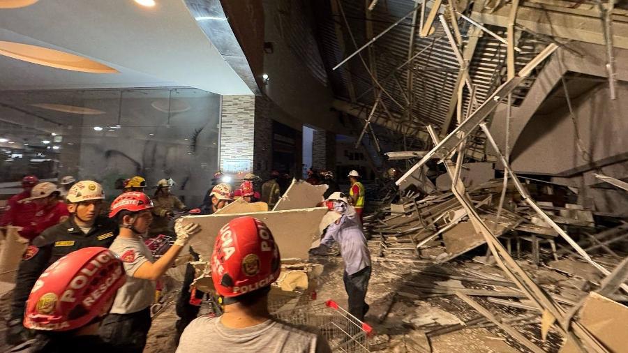 Imagem - Teto de shopping desaba e 4 pessoas morrem no Peru