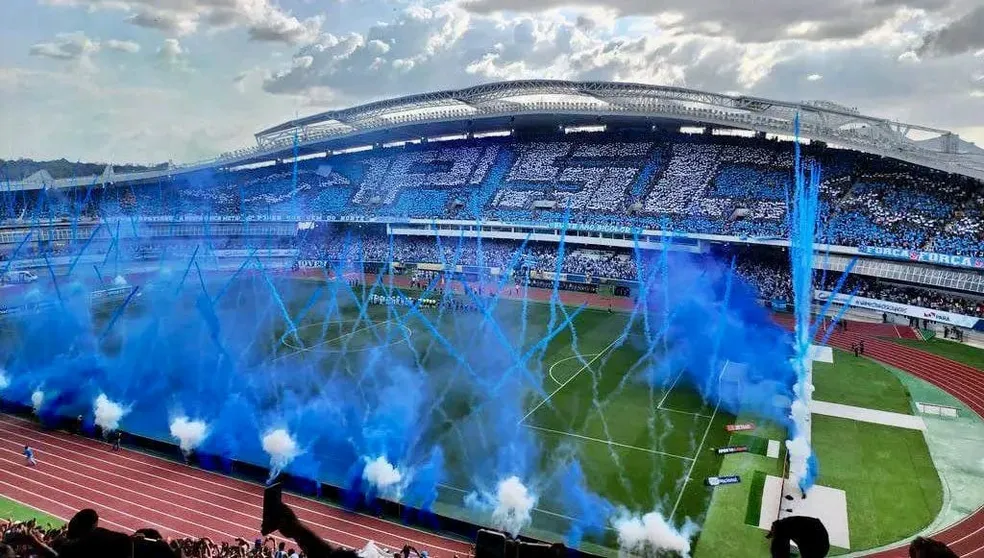 Imagem - Vídeo: torcida do Paysandu se prepara para festa histórica no clássico Re-Pa