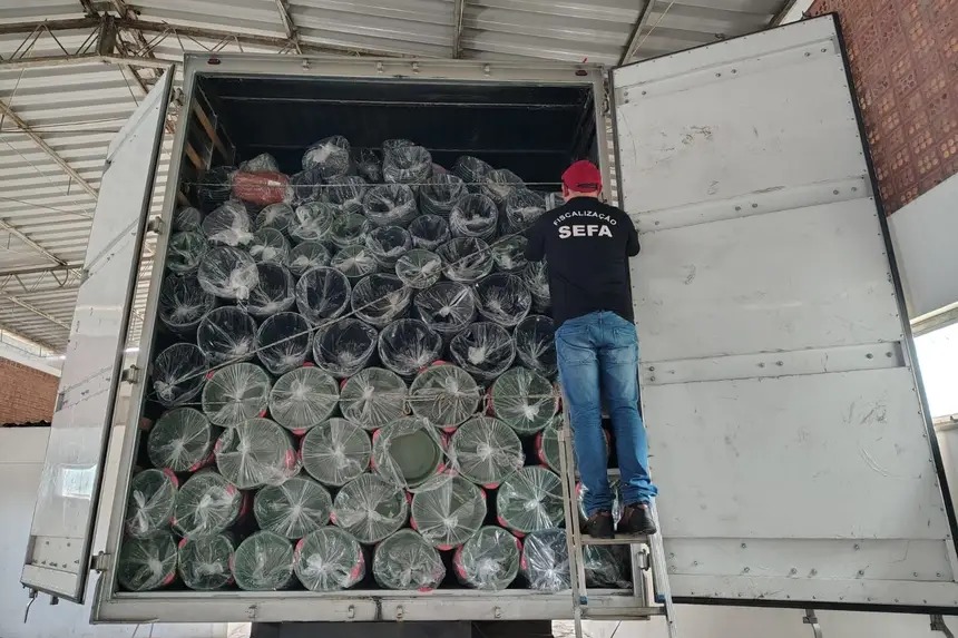 Imagem - Sefa apreende brinquedos importados e equipamentos odontológicos, no Pará