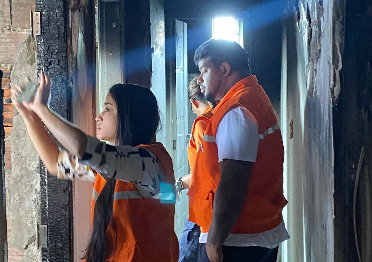 Imagem - Prédio passa por vistoria após incêndio em apartamento no centro de Belém