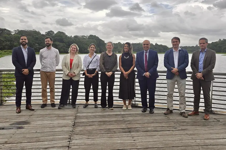 Imagem - Diplomatas da Finlândia, Noruega e Suécia visitam Parque Estadual do Utinga