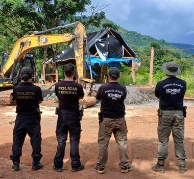 Imagem - Operação destrói garimpo  clandestino, em Canaã dos Carajás, no Pará