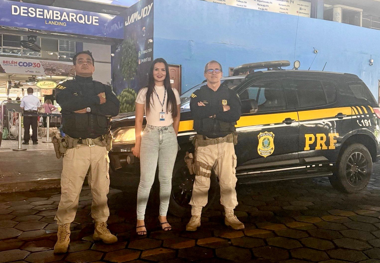 Imagem - Polícia Rodoviária Federal realiza o “Educação Para o Trânsito”, no Terminal Rodoviário de Belém