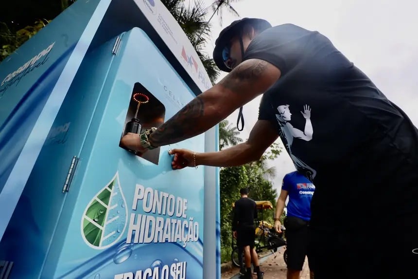 Imagem - Pontos de hidratação garantem Carnaval mais saudável e sustentável em Belém