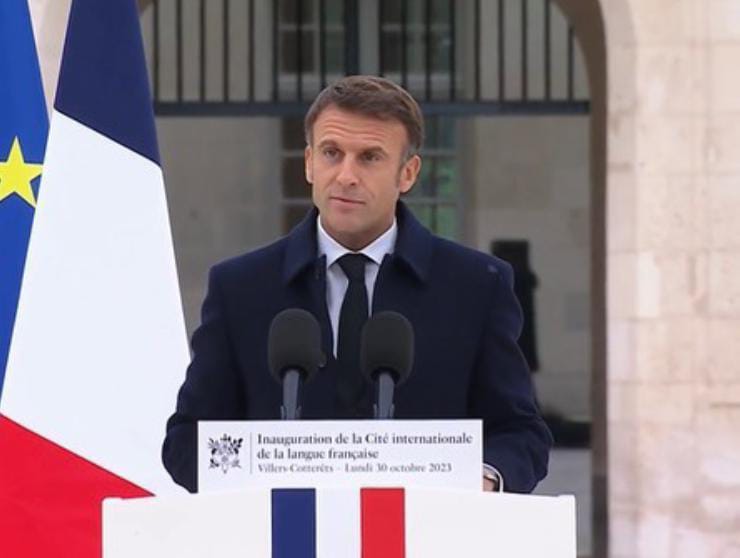 Presidente francês Emmanuel Macron