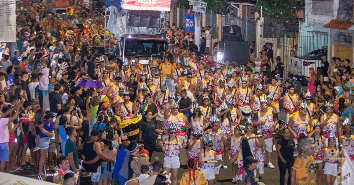 Cerca de 10 mil pessoas pularam o carnaval no distrito de Mosqueiro