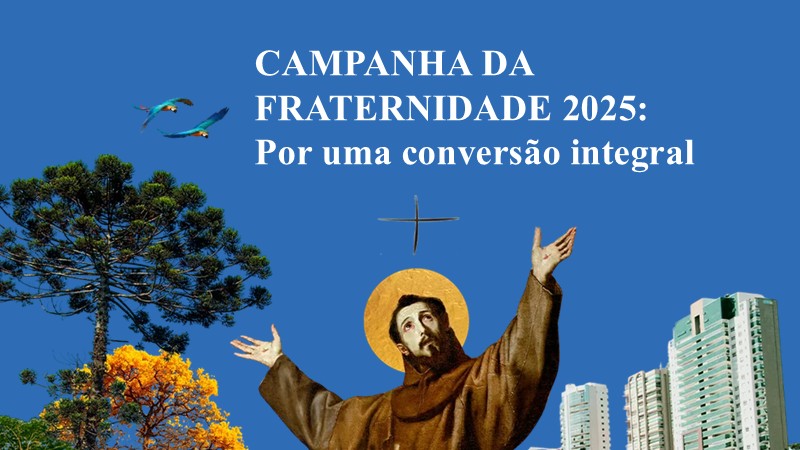 Campanha da Fraternidade: ilustração de São Francisco de Assim