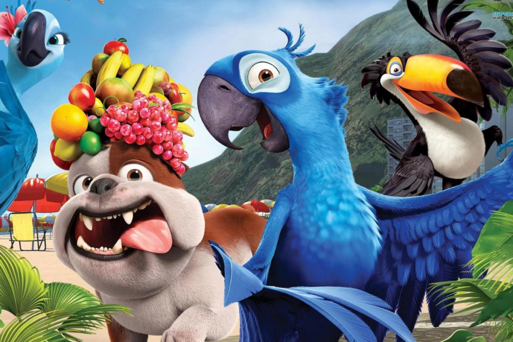 &#8220;Rio&#8221; é uma animação ambientada durante o Carnaval (Imagem: Reprodução digital | Sony Pictures)