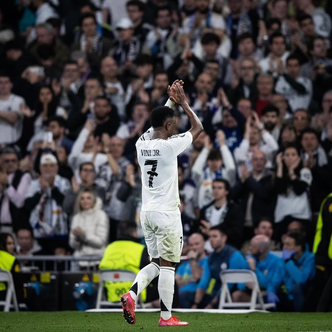 Imagem - Vini Jr afirma querer renovar contrato com o Real Madrid: 'estou muito feliz aqui'