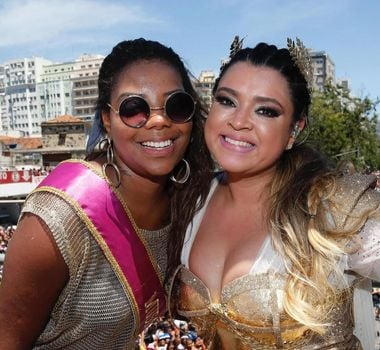 Imagem - Preta Gil ganha homenagem em bloco de Ludmilla no Rio e agradece: 'Fiquei emocionada'