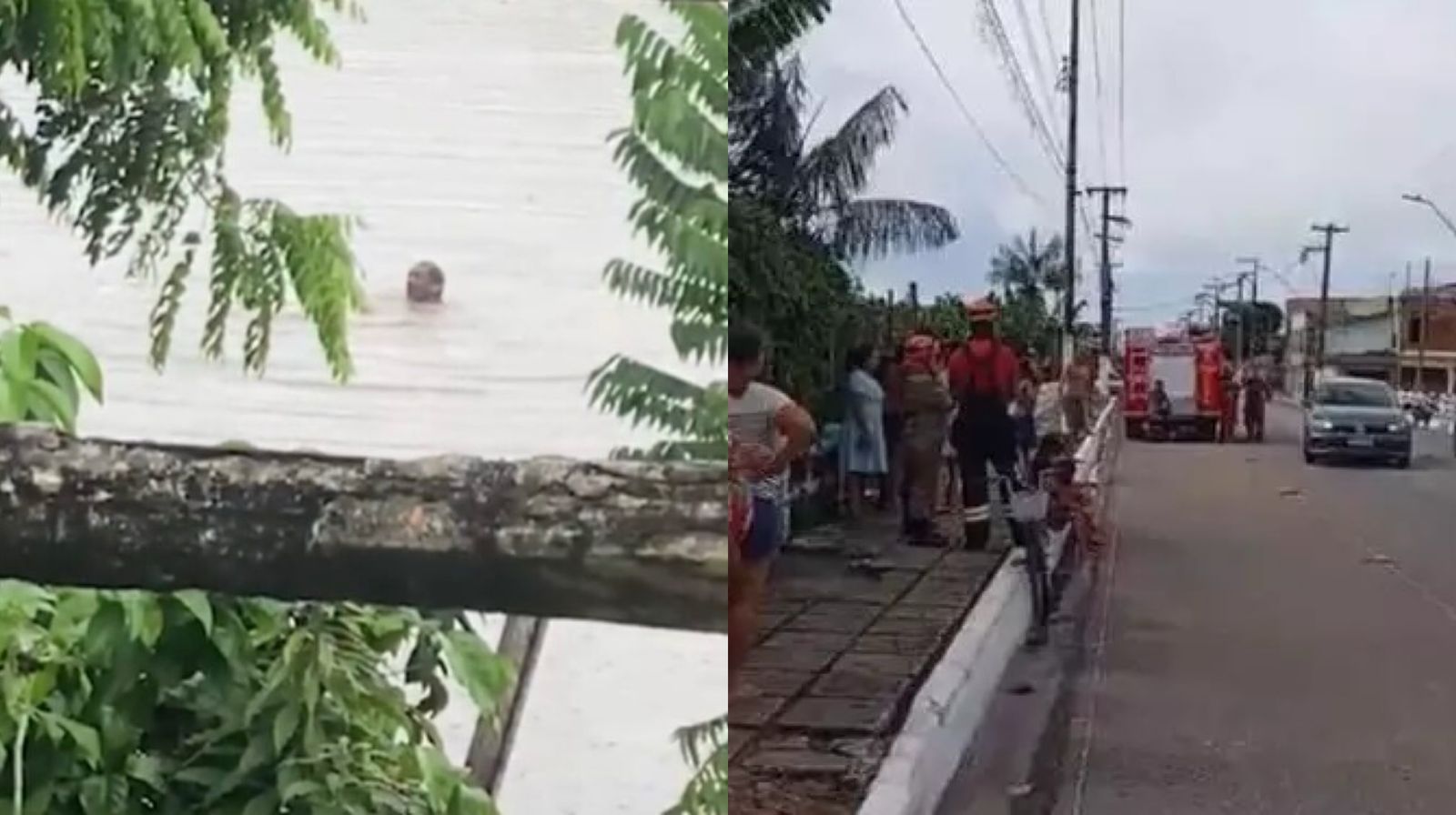 As buscas por um homem que desapareceu no domingo (02), no Canal São Joaquim, em Belém, continuam nesta terça-feira (04).