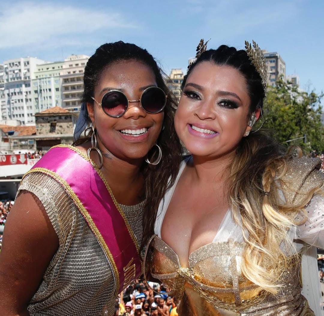 (Ludmilla e Preta Gil) 