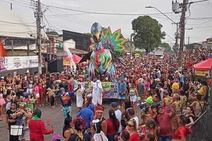 Maior bloco carnavalesco da Grande Belém tem como tema a COP-30.