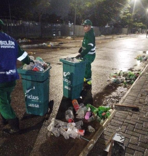 Imagem - Mais de 10 mil toneladas de resíduos foram recolhidos no Carnaval de Belém