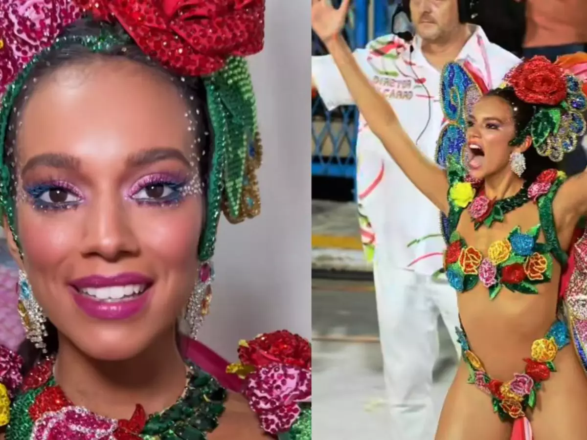 Alane Dias se machucou no Carnaval 2025.