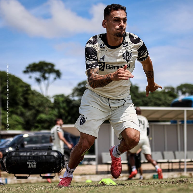 Matías Cavalleri comenta sobre primeiro gol com a camisa do Paysandu: 'o trabalho está dando frutos'