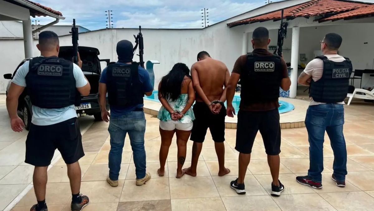 Imagem - Casal apontado como liderança de facção criminosa é preso no Pará