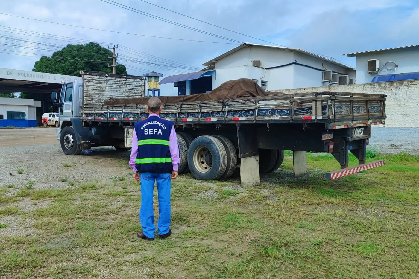 Carga estava irregular, de acordo com a Secretaria de Estado da Fazenda (Sefa)