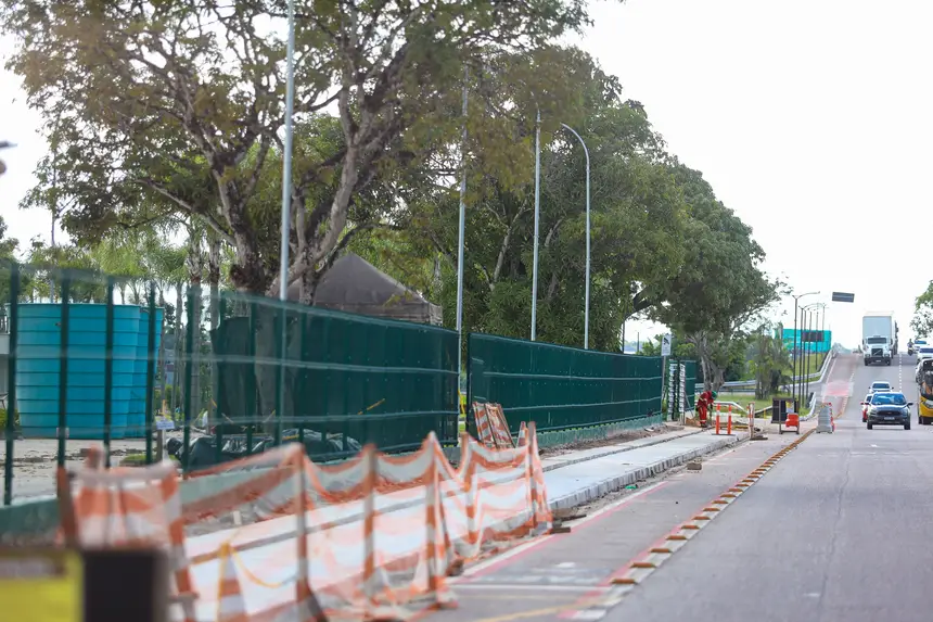 Parque da Cidade, obra da COP 30, em Belém - 