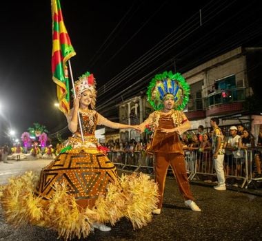 Imagem - Desfile das escolas de samba abrilhanta o carnaval de Icoaraci