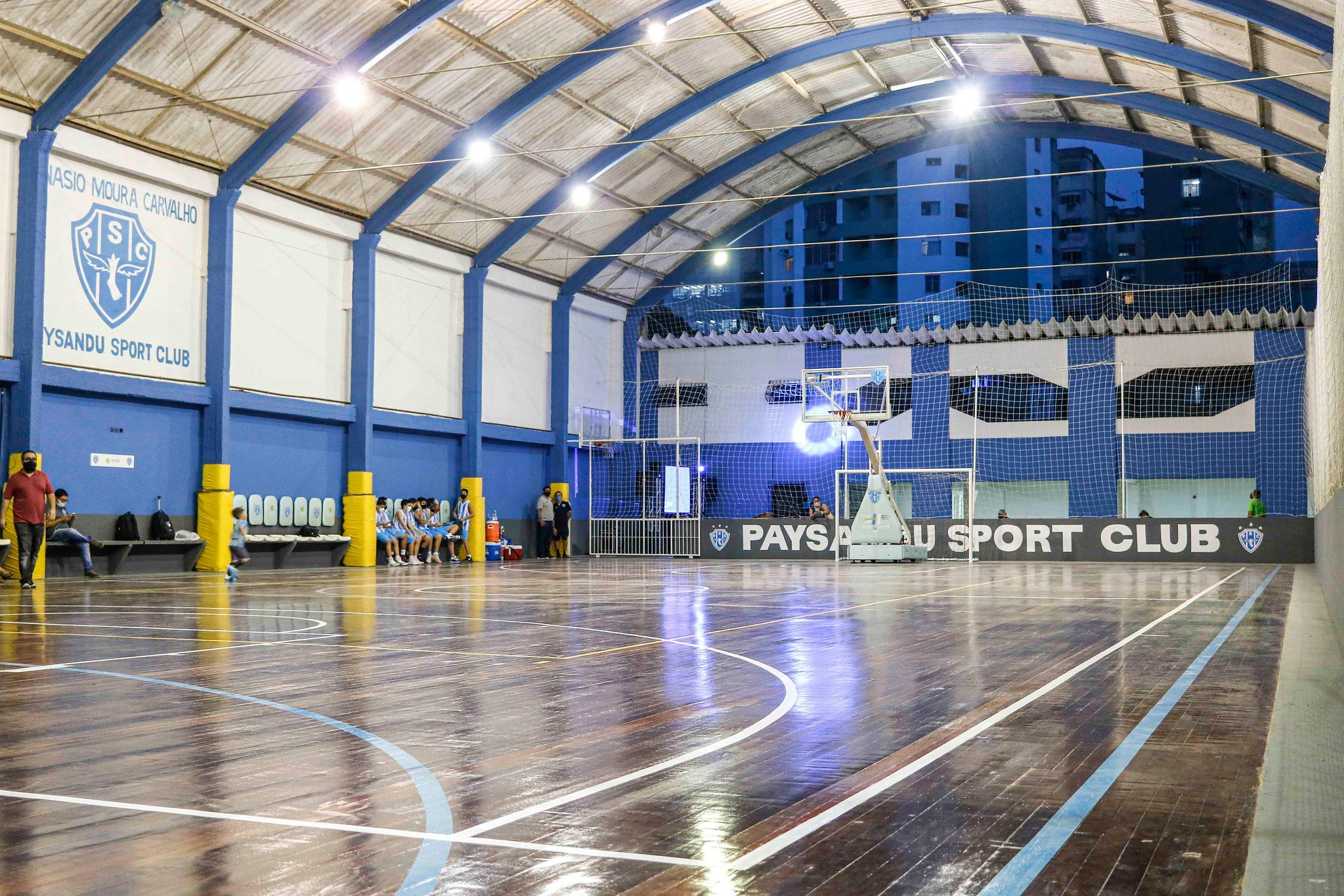 Imagem - Jogador de basquete infarta durante treino na sede do Paysandu