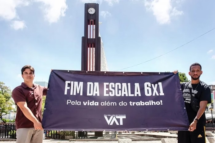 Imagem - Pesquisa mostra que fim da escala 6x1 tem apoio de 65% dos brasileiros