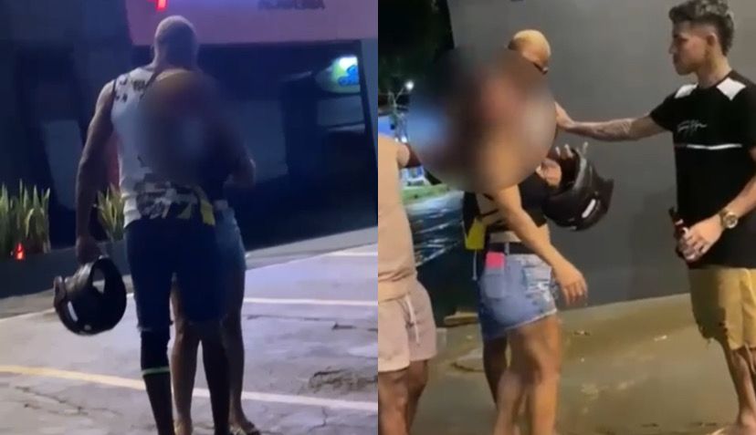 Imagem - Vídeo: no mês da mulher, homem é flagrado agredindo namorada em Altamira, no Pará