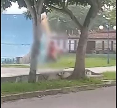 Imagem - Vídeo: homem é flagrado se masturbando em frente à escola de Castanhal, no Pará