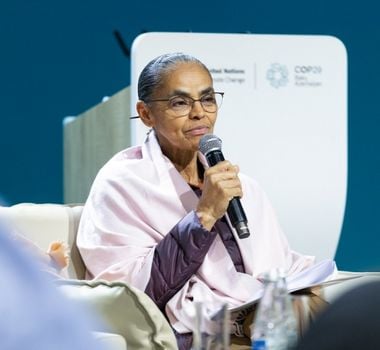 Imagem - Ministra Marina Silva participa de Conferência de Meio Ambiente