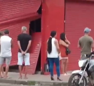 Imagem - Vídeo: loja é arrombada e mercadorias são furtadas no bairro do Tenoné, em Belém