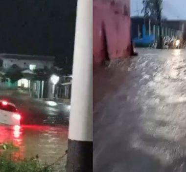 Imagem - Vídeo: Tracuateua, no Pará, sofre com alagamentos provocados pela forte chuva