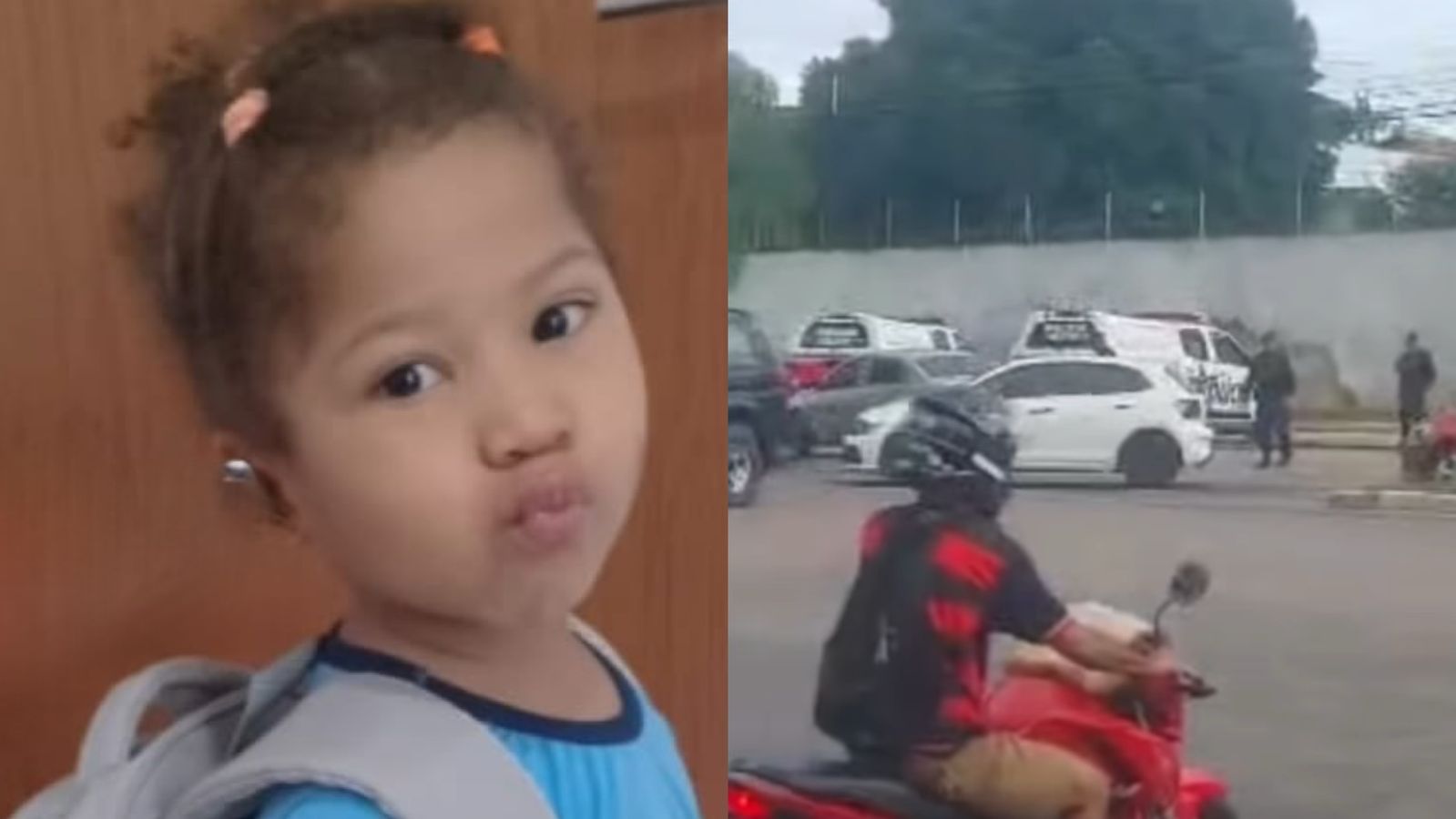 (Uma criança morreu atropelada por um caminhão, na manhã desta sexta-feira (14). )