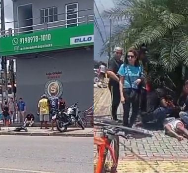 Imagem - Vídeo: dois acidentes com motocicletas são registrados na Região Metropolitana de Belém