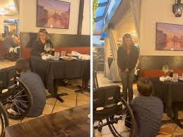 Imagem - Cadeirante fica 'de joelhos' para pedir namorada em casamento e emociona web; assista